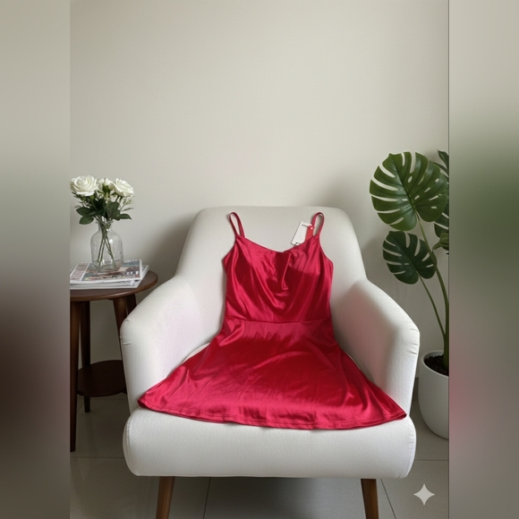 POPILUSH women's dress, flared mini dress with corset, ideal for parties, dates - Picture 4 of 16